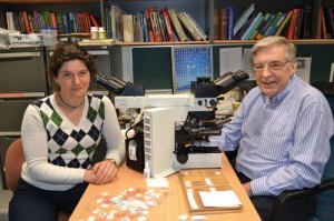 Dr Sonja and a team member