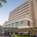 Exterior of MD Anderson Cancer Center